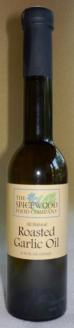 All Natural Roasted Garlic Oil 8.5 ounce